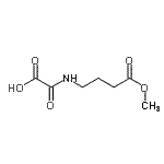 CAS#: 131651-31-5, [(4-Methoxy-4-Oxobutyl)Amino](Oxo)Acetic Acid