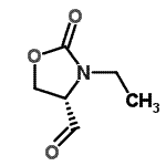 CAS 登录号：131675-63-3， (4S)-3-乙基-2-氧代-1,3-恶唑烷-4-甲醛