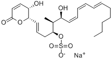 CAS 登录号：131774-59-9， 钠[(1E,7E,9E,11E)-6-羟基-1-(3-羟基-6-氧代-2,3-二氢吡喃-2-基)-5-甲基十七碳-1,7,9,11-四烯-4-基]硫酸盐