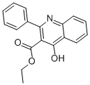 CAS 登录号：13180-36-4， 乙基4-羟基-2-苯基喹啉-3-羧酸酯