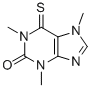 CAS 登录号：13182-58-6， 6-硫代咖啡因