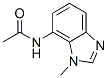 CAS 登录号：13183-10-3， N-(1-甲基-7-苯并[d]咪唑基)-乙酰胺