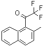 CAS 登录号：131831-98-6， 2,2,2-三氟-1-(2-甲基-1-萘基)乙酮