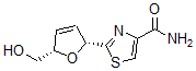 CAS#: 131922-30-0, 2-[(2R,5S)-5-(Hydroxymethyl)-2,5-Dihydrofuran-2-Yl]-1,3-Thiazole-4-Carboxamide