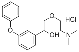 CAS 登录号:131961-59-6, 2-(2-二甲基氨基乙氧基)-1-(3-苯氧基苯基)乙醇盐酸盐