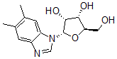 CAS 登录号：132-13-8， (2S,3R,4S,5R)-2-(5,6-二甲基苯并咪唑-1-基)-5-(羟基甲基)四氢呋喃-3,4-二醇