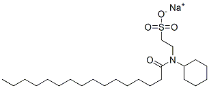 CAS 登录号：132-43-4， 2-(环己基-棕榈酰氨基)乙烷磺酸钠