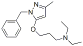 CAS#: 13200-69-6, 3-[(1-Benzyl-3-Methyl-1H-Pyrazol-5-Yl)Oxy]-N,N-Diethylpropan-1-Amine