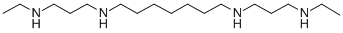 CAS#: 132004-62-7, N,N'-Bis(3-Ethylaminopropyl)Heptane-1,7-Diamine