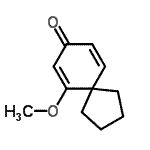 CAS#: 13204-59-6, 6-Methoxyspiro[4.5]Deca-6,9-Dien-8-One