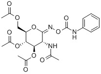 CAS#: 132063-04-8, 2-(Acetylamino)-2-Deoxy-N-[[(Phenylamino)Carbonyl]Oxy]-D-Gluconimidicacid D-Lactone 3,4,6-Triacetate