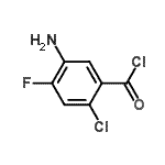 CAS#: 132070-04-3, 5-Amino-2-Chloro-4-Fluorobenzoyl Chloride
