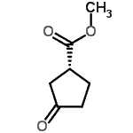 CAS#: 132076-27-8, Methyl (1R)-3-Oxocyclopentanecarboxylate