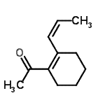 CAS#: 132079-96-0, 1-{2-[(1Z)-1-Propen-1-Yl]-1-Cyclohexen-1-Yl}Ethanone