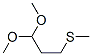 CAS 登录号：13214-29-4， 1,1-二甲氧基-3-(甲硫基)丙烷