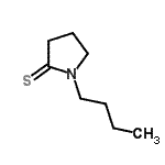CAS#: 13217-92-0, 1-Butyl-2-Pyrrolidinethione
