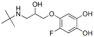 CAS 登录号：132178-19-9， 4-[3-(叔丁基氨基)-2-羟基丙氧基]-5-氟苯-1,2-二醇