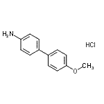 CAS#: 13219-33-5, 4'-Methoxy-4-Biphenylamine Hydrochloride (1:1)