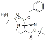 CAS#: 132247-17-7, O3-Tert-Butyl O2-(Phenylmethyl) (2R)-1-[(2S)-2-Aminopropanoyl]-2-Cyanopyrrolidine-2,3-Dicarboxylate