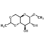 CAS#: 13225-11-1, Methyl 4,6-O-Ethylidene-alpha-D-Glucopyranoside