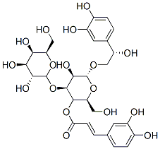 CAS#: 132278-04-7, [(2R,3R,4R,5R,6R)-6-[(2S)-2-(3,4-Dihydroxyphenyl)-2-Hydroxyethoxy]-5-Hydroxy-2-(Hydroxymethyl)-4-[(2S,3R,4S,5S,6R)-3,4,5-Trihydroxy-6-(Hydroxymethyl)Oxan-2-Yl]Oxyoxan-3-Yl] (E)-3-(3,4-Dihydroxyphenyl)Prop-2-Enoate