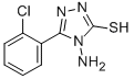 CAS#: 13229-02-2, 4-Amino-3-Mercapto-5-(2-Chlorophenyl)-[1,2,4-]Triazole