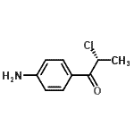 CAS 登录号：132298-11-4， (2R)-1-(4-氨基苯基)-2-氯-1-丙酮