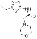 CAS#: 132304-37-1, N-(5-Ethyl-1,3,4-Thiadiazol-2-Yl)-2-Morpholin-4-Ylacetamide