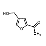 CAS#: 132332-01-5, 1-[4-(Hydroxymethyl)-2-Furyl]Ethanone