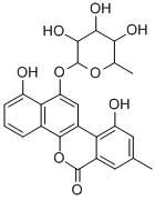 CAS#: 132417-97-1, 1,10-Dihydroxy-8-Methyl-12-[(2S,3R,4R,5R,6S)-3,4,5-Trihydroxy-6-Methyloxan-2-Yl]Oxynaphtho[1,2-c]Isochromen-6-One