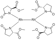 CAS#: 132435-65-5, Tetrakis[mu-[Methyl 5-(Oxo)-D-Prolinato]]Di-RhodiumStereoisomer