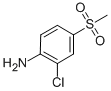 CAS 登录号：13244-35-4， 2-氯-4-(甲基磺酰基)-苯胺