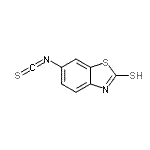 CAS#: 132474-66-9, 6-Isothiocyanato-1,3-Benzothiazole-2(3H)-Thione