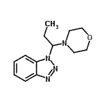 CAS#: 132553-13-0, 1-[1-(4-Morpholinyl)Propyl]-1H-Benzotriazole