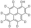 CAS 登录号：132603-37-3， 1-(<sup>2</sup>H<sub>9</sub>)芘醇