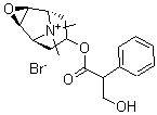 CAS 登录号：13265-10-6， 甲溴东莨菪碱