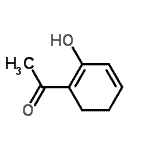 CAS 登录号：132658-75-4， 1-(2-羟基-1,3-环己二烯-1-基)乙酮