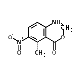CAS#: 132734-42-0, Methyl 6-Amino-2-Methyl-3-Nitrobenzoate