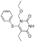 CAS 登录号：132774-45-9， 1-(乙氧基甲基)-5-乙基-6-苯基硫基嘧啶-2,4-二酮
