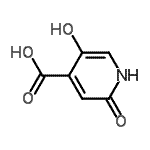 CAS 登录号：132829-86-8， 5-羟基-2-氧代-1,2-二氢-4-吡啶羧酸