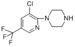 CAS 登录号：132834-59-4， 1-[3-氯-5-(三氟甲基)-2-吡啶基]-哌嗪