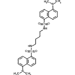 CAS 登录号：13285-10-4， N,N'-1,4-丁烷二基二[5-(二甲基氨基)-1-萘磺酰胺]