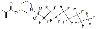 CAS#: 13285-40-0, 2-[[(Heptadecafluorooctyl)Sulphonyl]Propylamino]Ethyl Methacrylate