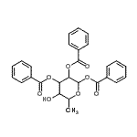CAS#: 132867-76-6, 1,2,3-Tri-O-Benzoyl-6-Deoxyhexopyranose