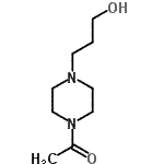 CAS#: 132917-41-0, 1-[4-(3-Hydroxypropyl)-1-Piperazinyl]Ethanone