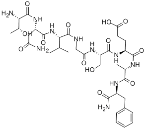 CAS 登录号：132917-49-8， L-苏氨酰-L-天冬氨酰胺酰-L-缬氨酰甘氨酰-L-丝氨酰-L-alpha-谷氨酰-L-丙氨酰-L-苯丙氨酰胺