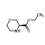 CAS 登录号：132946-21-5， 乙基(3S)-3-吗啉羧酸酯
