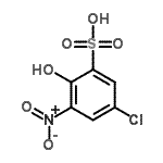 CAS#: 132983-46-1, 5-Chloro-2-Hydroxy-3-Nitrobenzenesulfonic Acid