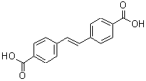 CAS 登录号：133005-88-6， 4,4'-[(E)-1,2-乙烯二基]二苯甲酸
