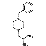 CAS 登录号：133025-64-6， 1-(4-苄基-1-哌嗪基)-2-丙胺